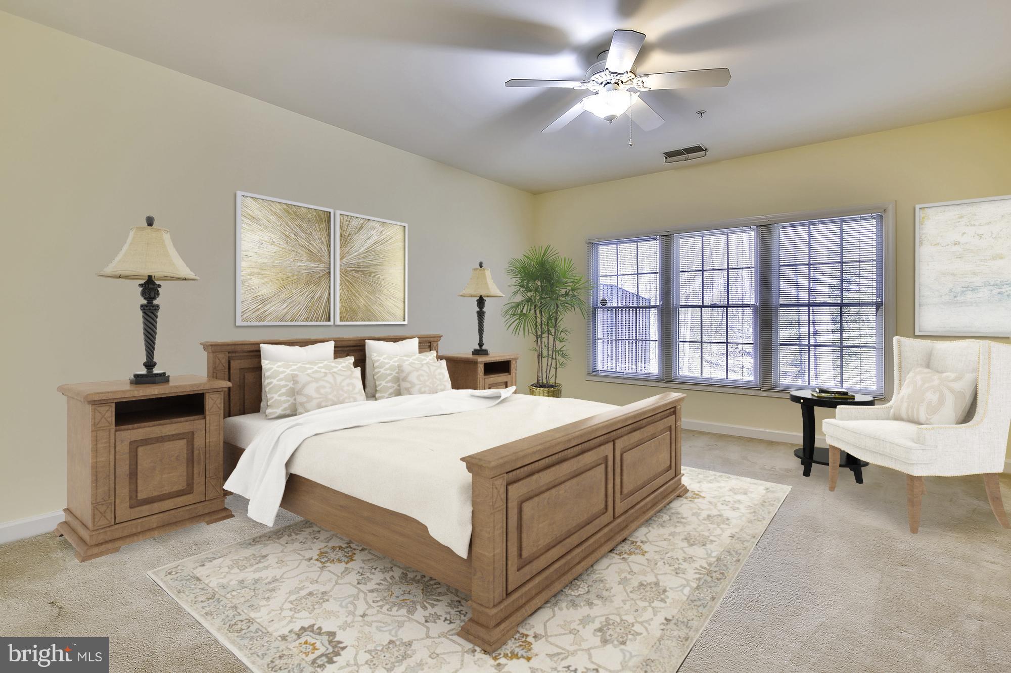 378 Colony Point Place Edgewater, MD 21037 - Photo 13 of 30 Master Bedroom with wooded views