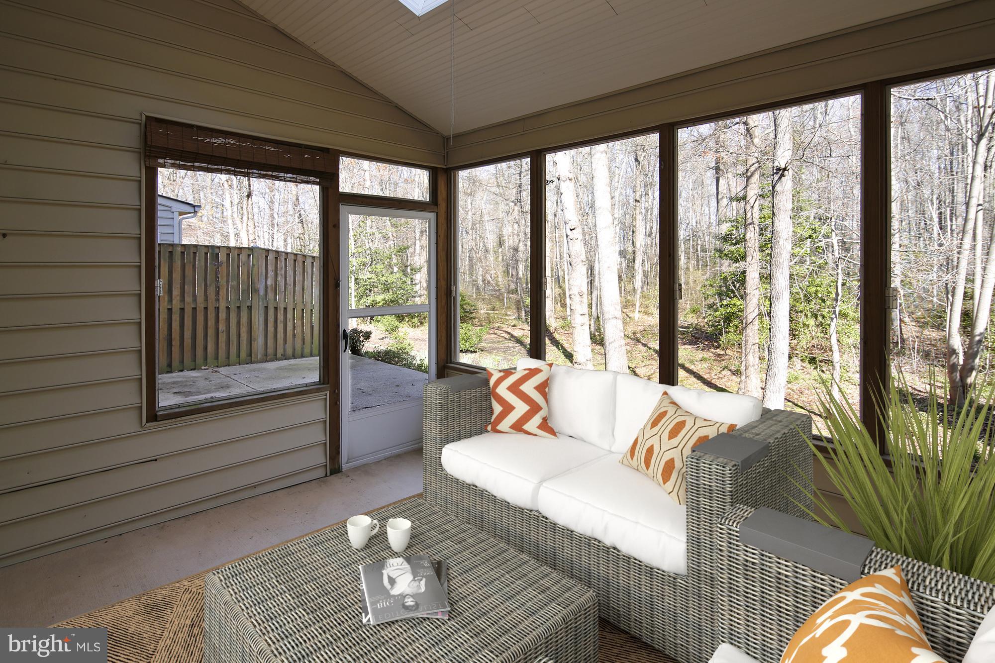 378 Colony Point Place Edgewater, MD 21037 - Photo 22 of 30 Screened Porch leads to patio