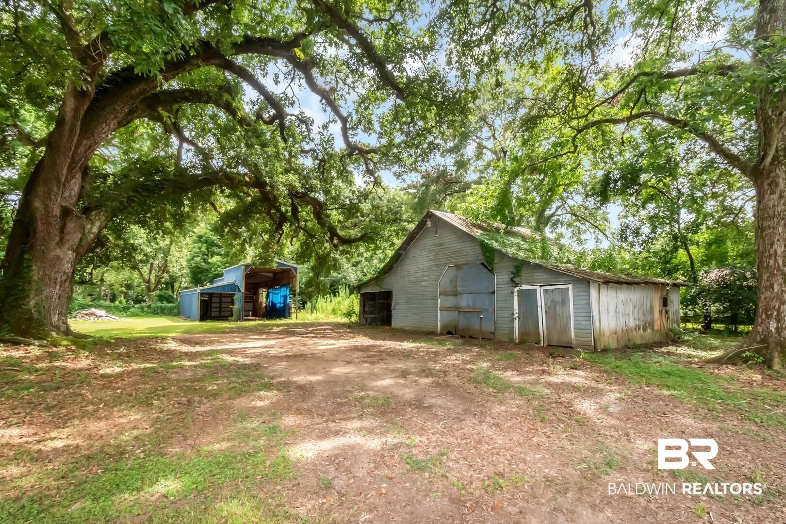 12751 Zanzibar Road Grand Bay, AL 36541 - Photo 23 of 30 View of yard featuring an outdoor structure