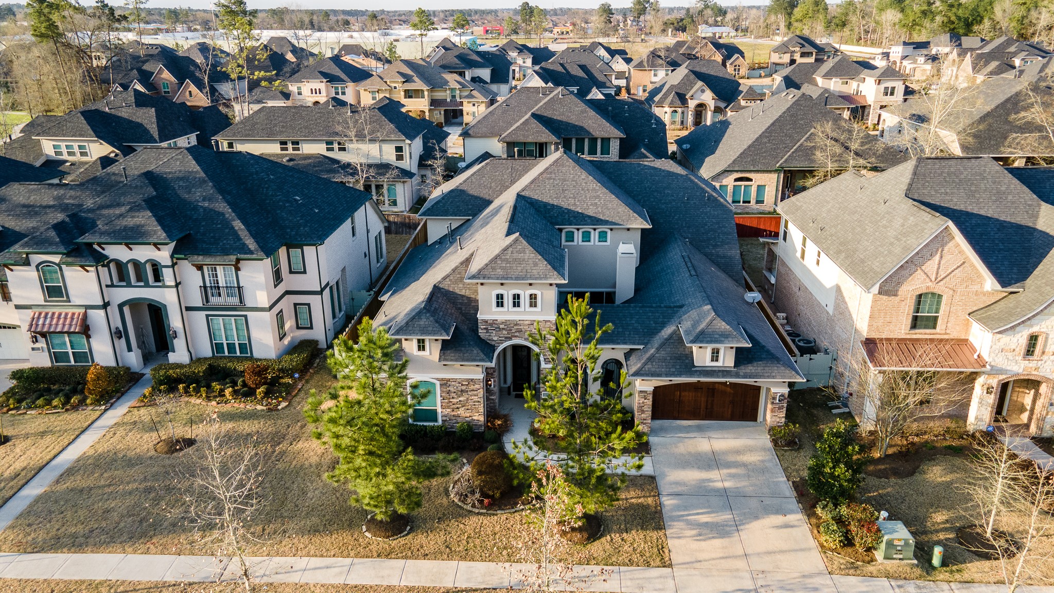 10410 Southern Hawker Conroe, TX 77385 - Photo 2 of 47 Aerial View 1