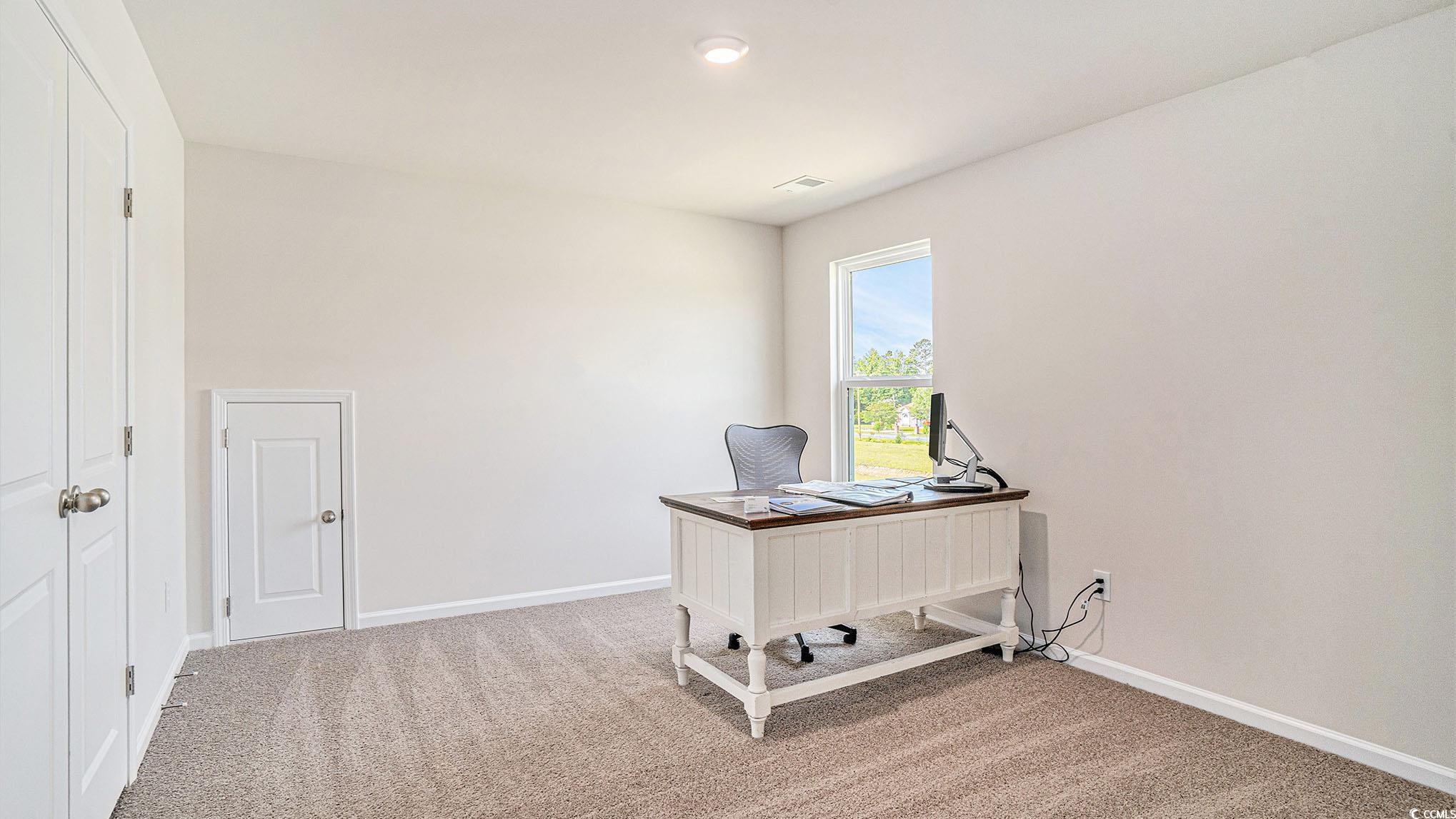 183 Pampa Drive Loris, SC 29569 - Photo 18 of 22 Office featuring light carpet and baseboards