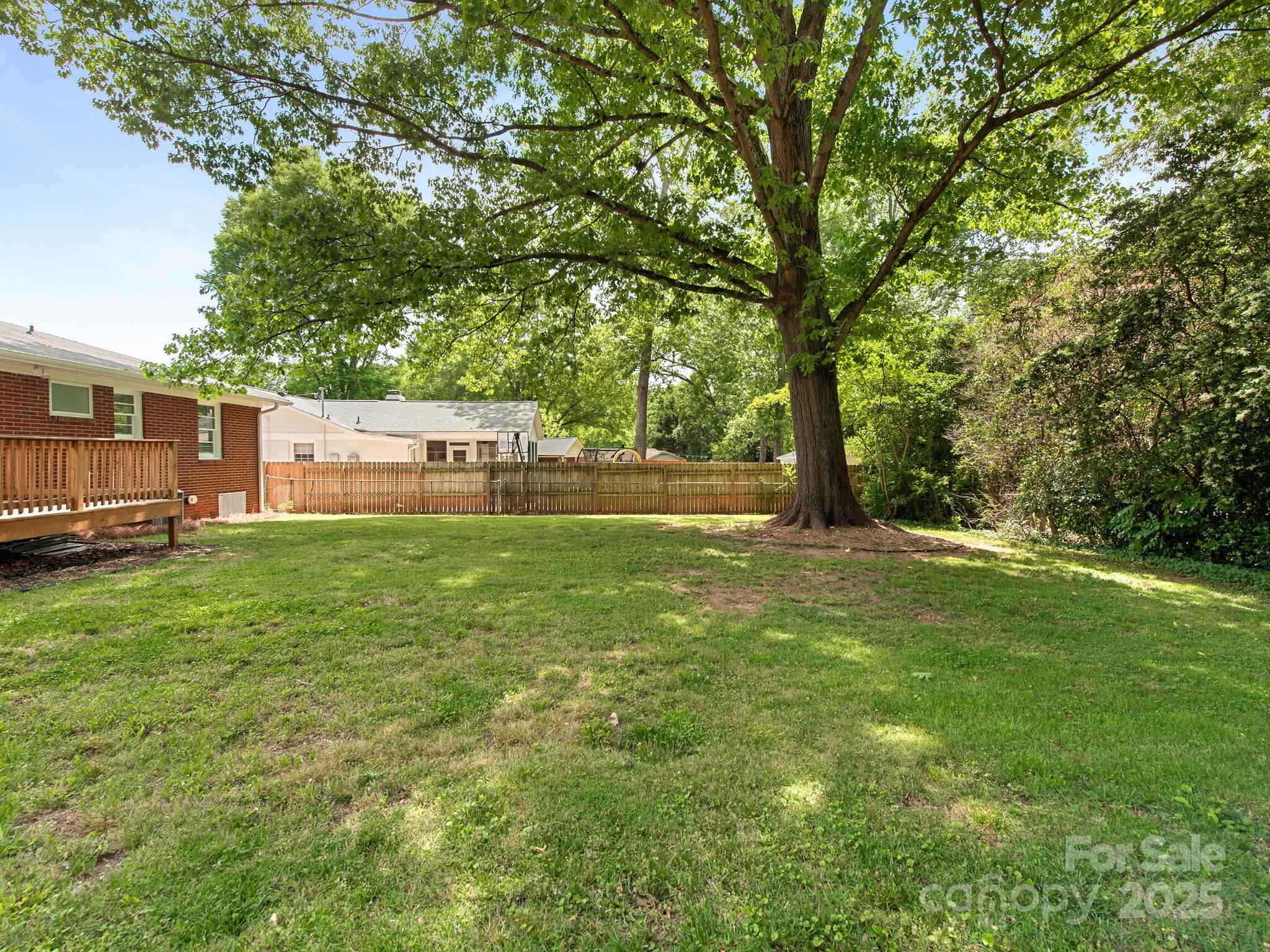 1422 Burnley Road Charlotte, NC 28210 - Photo 26 of 29 a view of backyard with green space