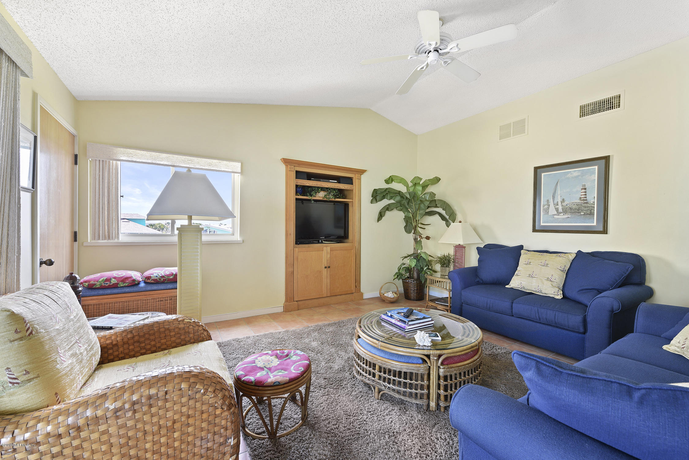 8850 Old A1A, Unit 9 St. Augustine, FL 32080 - Photo 21 of 37 a living room with furniture and a table