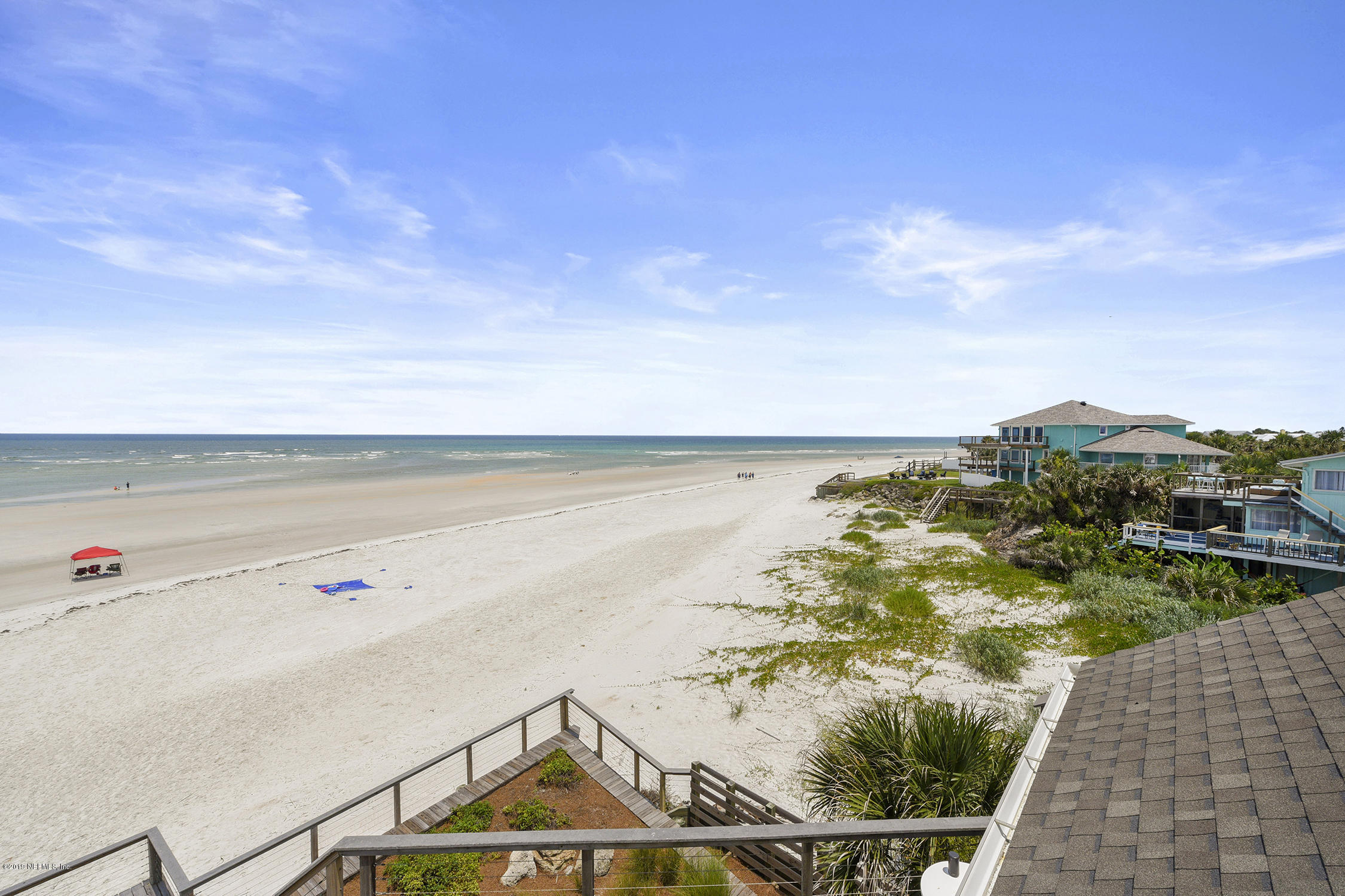 8850 Old A1A, Unit 9 St. Augustine, FL 32080 - Photo 36 of 37 a view of an ocean and beach