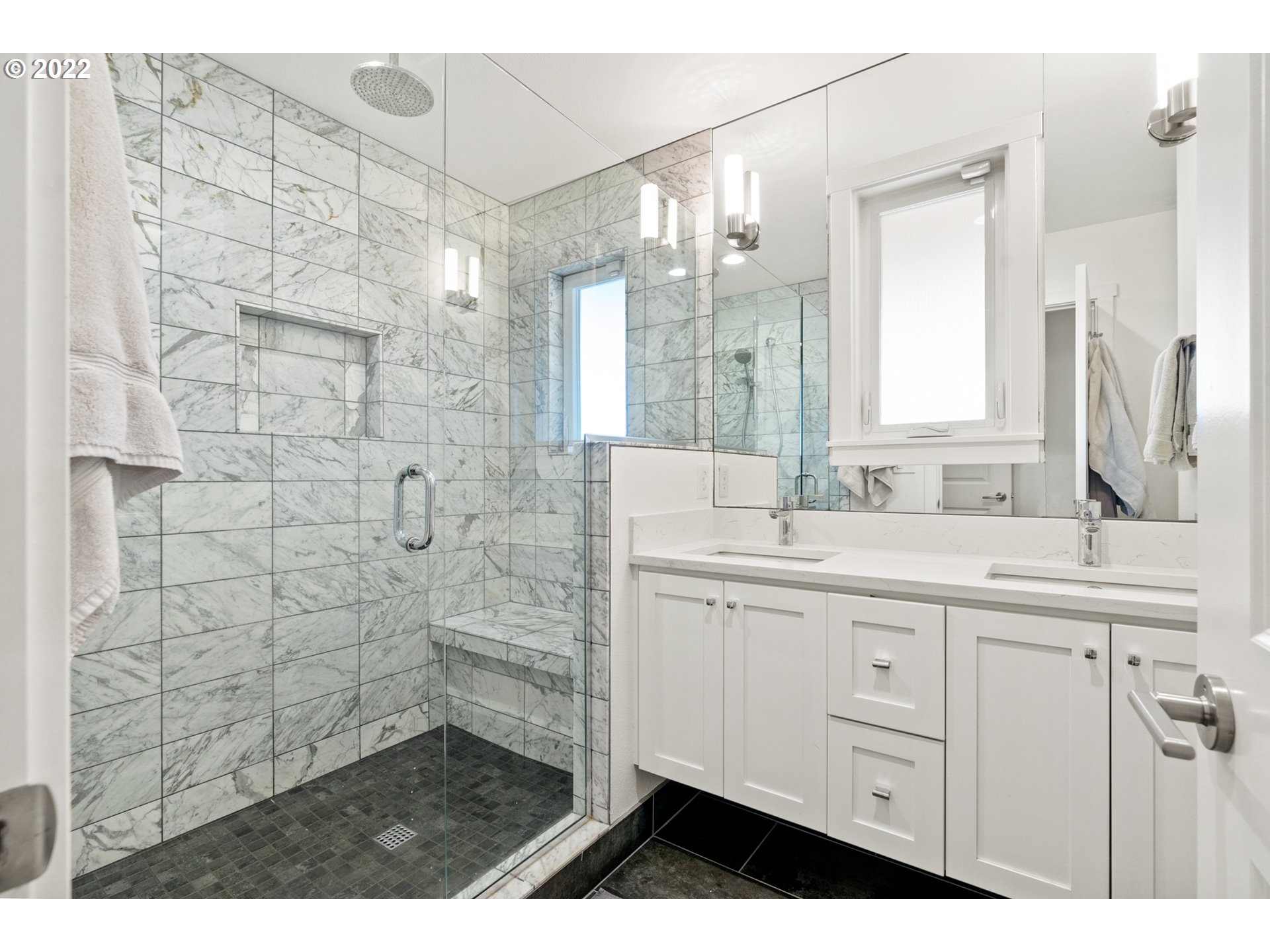 3808 Southwest Jerald Way Portland, OR 97221 - Photo 15 of 32 Owner's Suite Bathroom