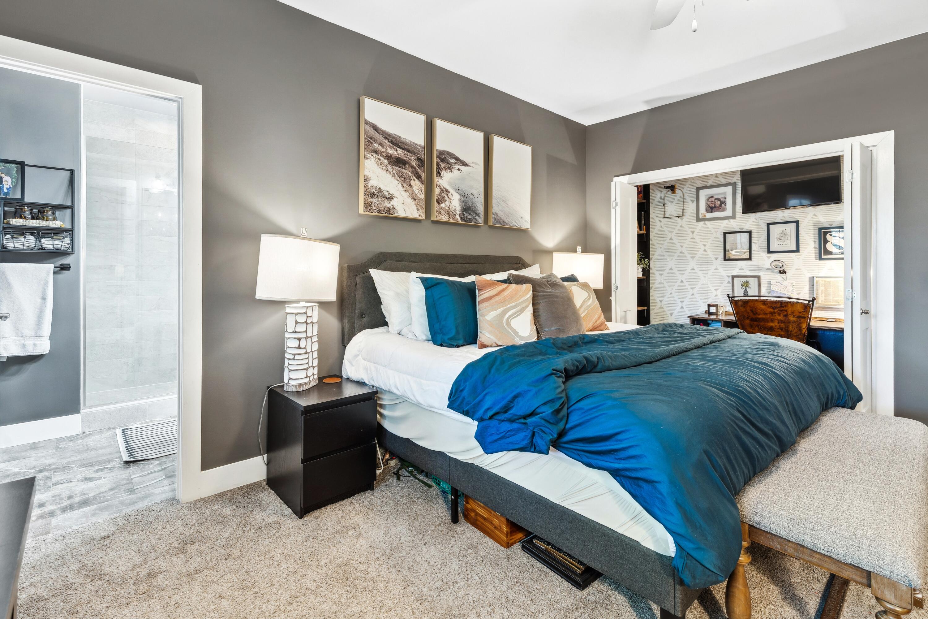 209 Forest Park Drive Santa Rosa Beach, FL 32459 - Photo 16 of 49 a bedroom with a bed and window