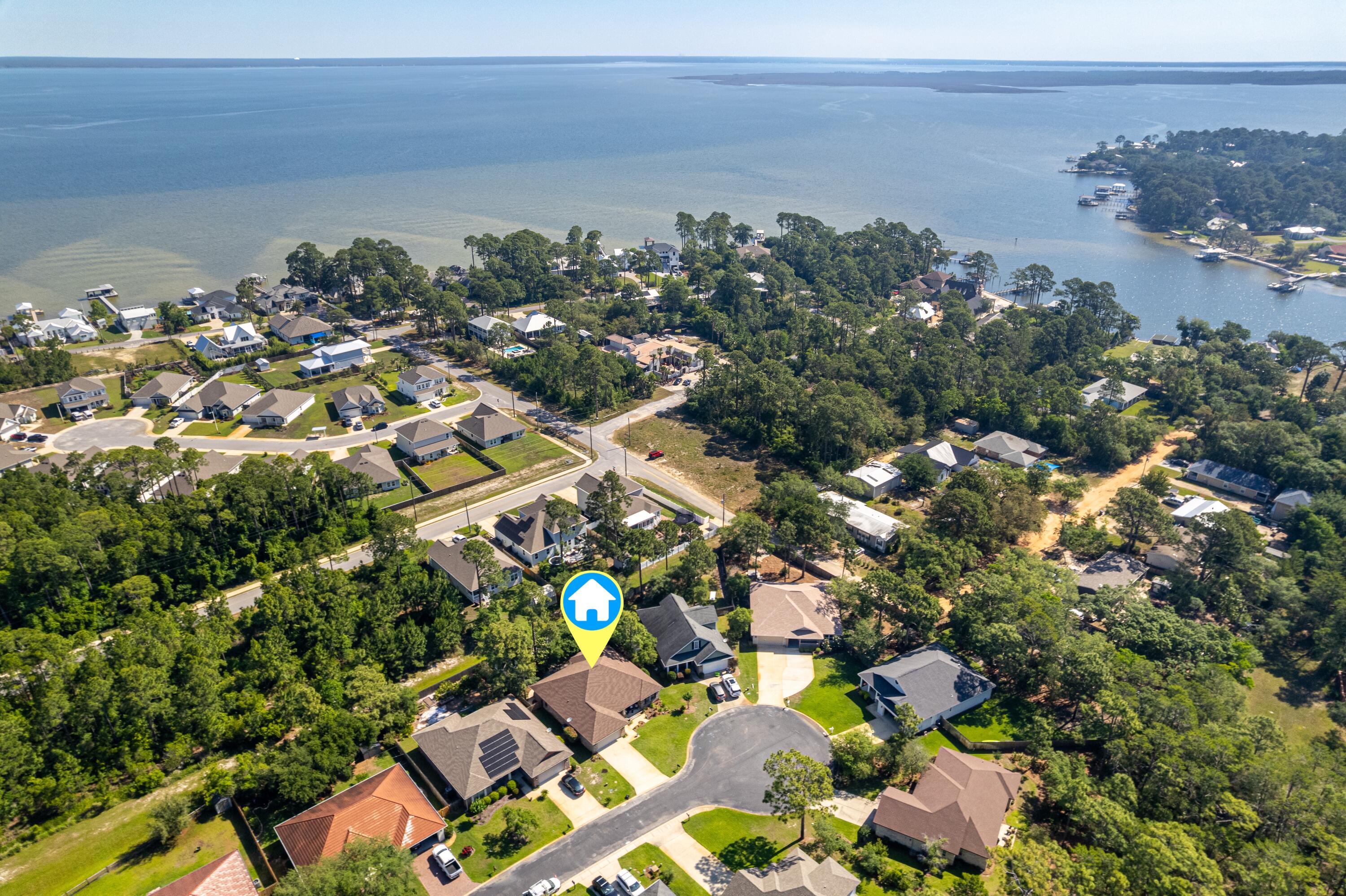 209 Forest Park Drive Santa Rosa Beach, FL 32459 - Photo 47 of 49 an aerial view of multiple house
