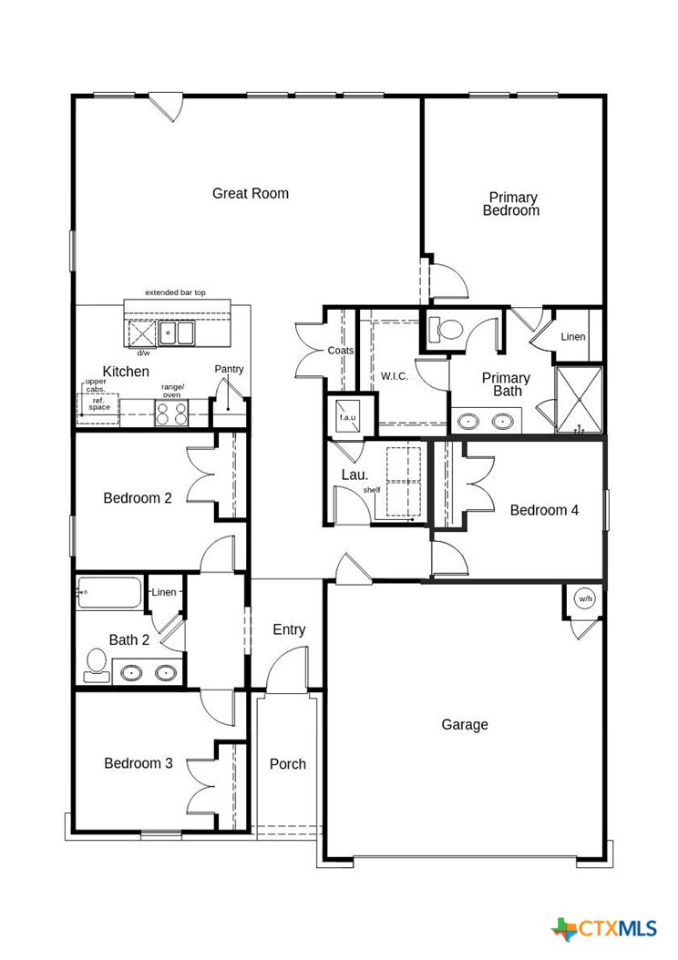 1933 Jadd Street Belton, TX 76513 - Photo 30 of 30 Floor Plan