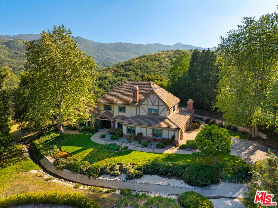 2317 Sierra Creek Road Agoura Hills, CA 91301 - Photo 5 of 73 an aerial view of a house