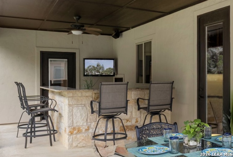 786 Shepherd's Crook Helotes, TX 78023 - Photo 28 of 36 a dining room with furniture and window