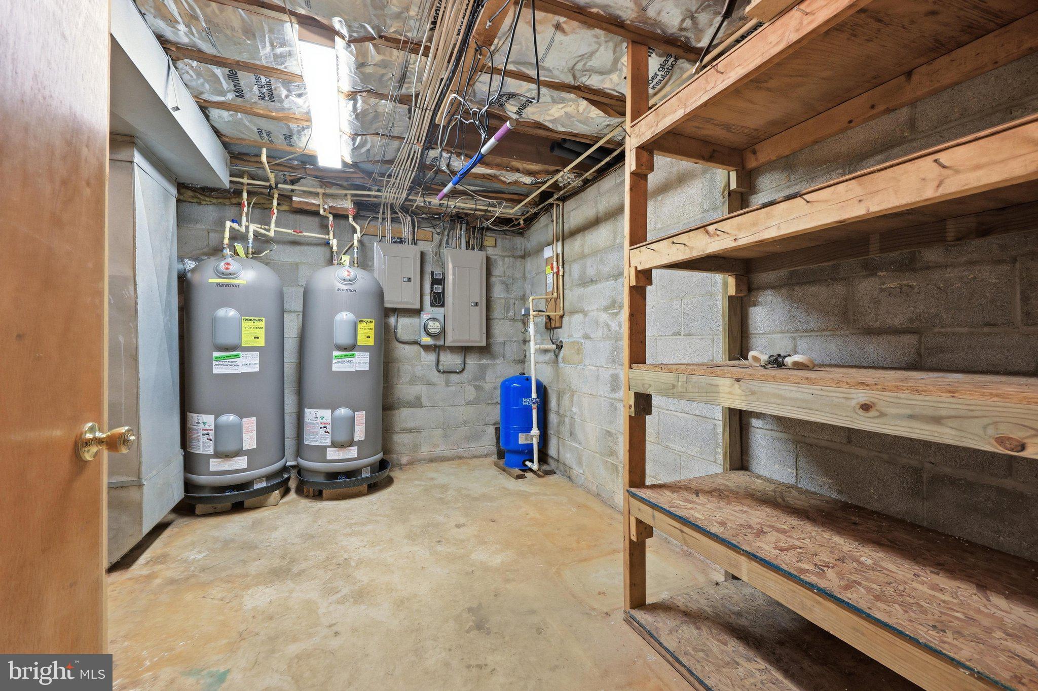 608 Oak Tree Road Westminster, MD 21157 - Photo 54 of 54 lower level storage -seperate water heaters