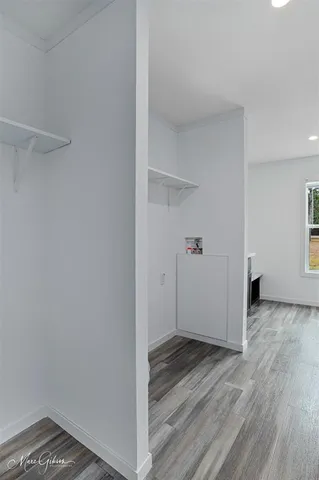 wooden floor in an empty room