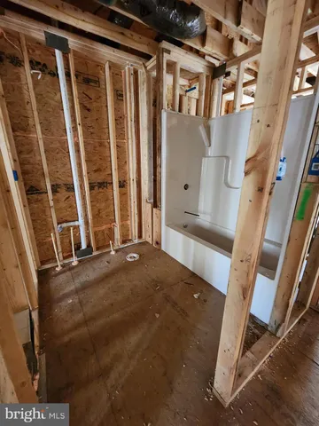 a view of backyard with green space