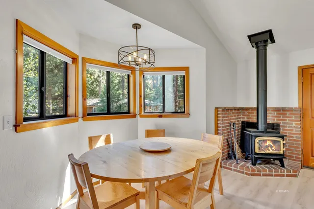 a view of balcony with couch and wooden floor