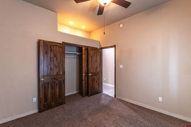 an empty room with a hallway