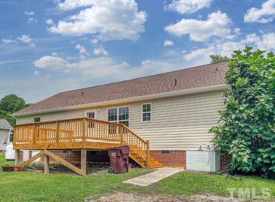159 Punch Hill Farm Road Rougemont, NC 27572 - Photo 17 of 43 a view of house with a yard