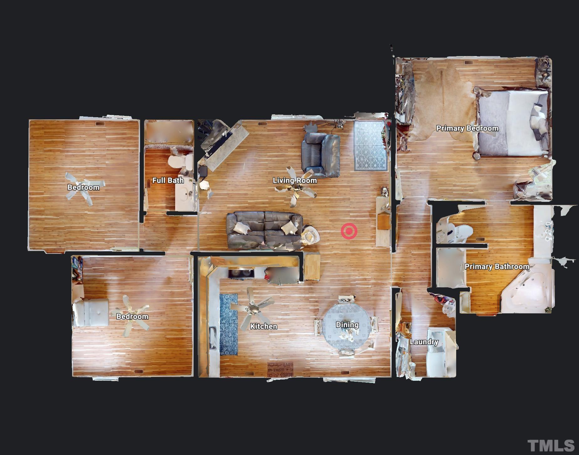 159 Punch Hill Farm Road Rougemont, NC 27572 - Photo 31 of 43 aerial view of a fireplace