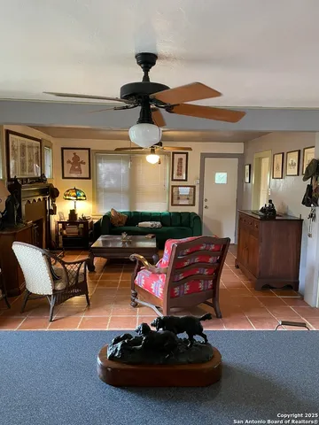 a kitchen with lots of counter top space