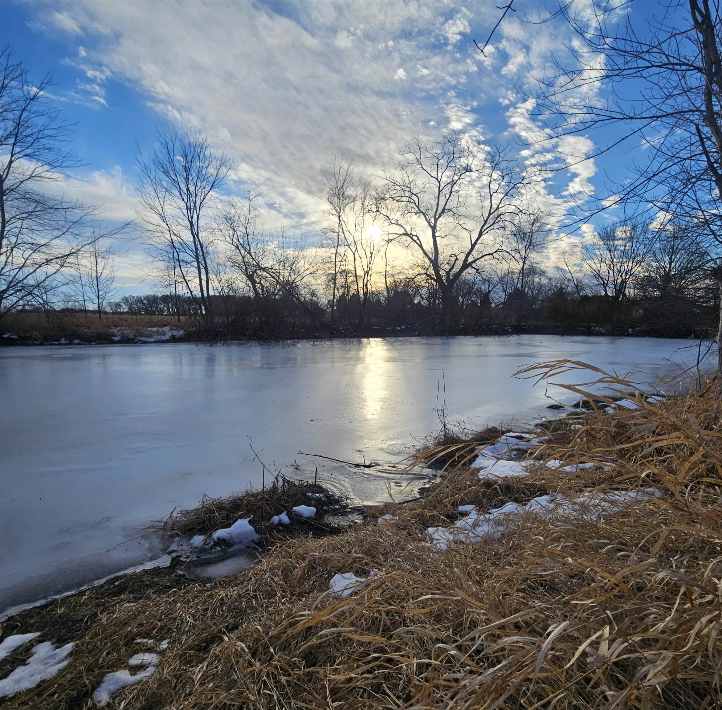 9202 Town Hall Road Belvidere, IL 61008 - Photo 21 of 39 a view of a lake next to a building