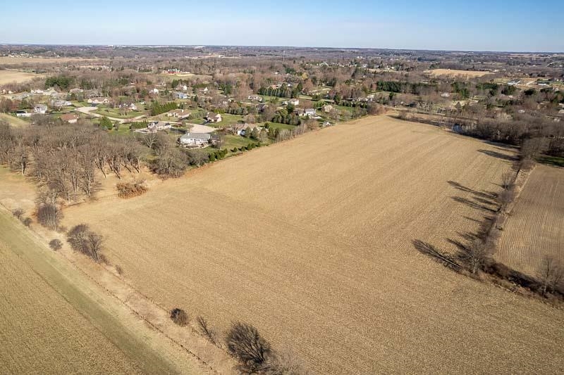 9202 Town Hall Road Belvidere, IL 61008 - Photo 23 of 39 an aerial view of residential houses with outdoor space