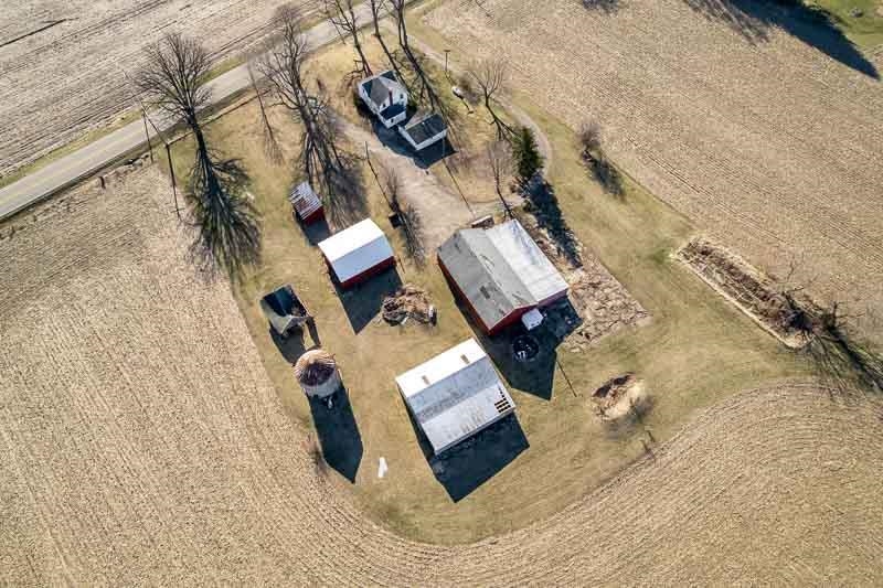 9202 Town Hall Road Belvidere, IL 61008 - Photo 6 of 39 an aerial view of residential house with outdoor space