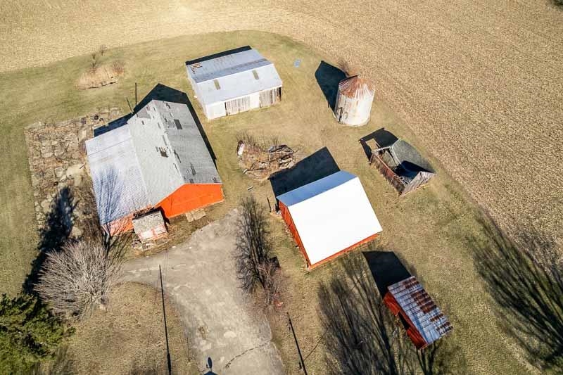 9202 Town Hall Road Belvidere, IL 61008 - Photo 8 of 39 an aerial view of a house with swimming pool and sitting space