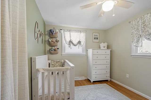 a living room with furniture and window