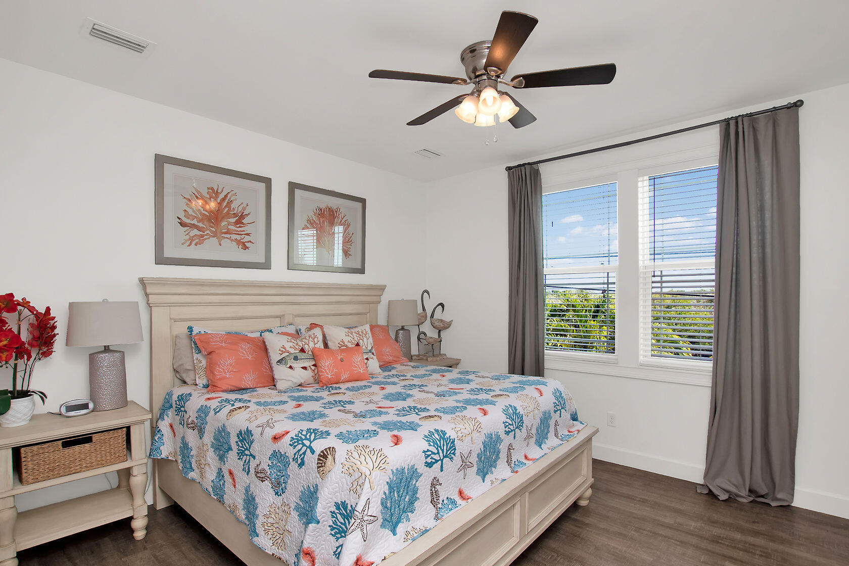 237 Sombrero Beach Road, Unit 1 Marathon, FL 33050 - Photo 16 of 55 Downstairs Master Bedroom
