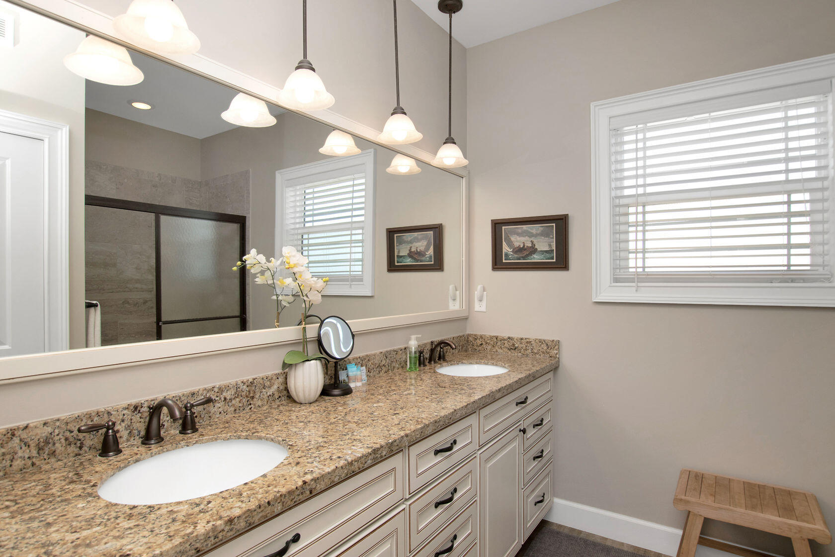 237 Sombrero Beach Road, Unit 1 Marathon, FL 33050 - Photo 41 of 55 Upsatirs Master Bathroom