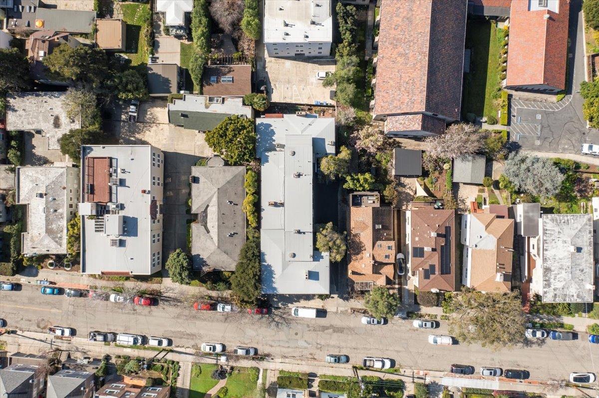 1526 Arch Street Berkeley, CA 94708 - Photo 26 of 27 an aerial view of residential building with street