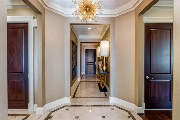 a view of entryway with a hallway