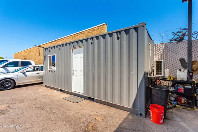 a view of outdoor space and deck