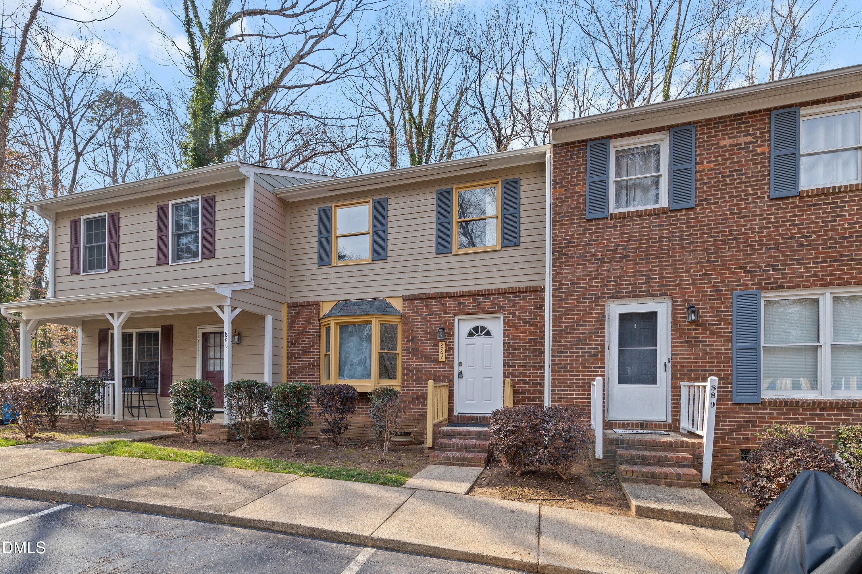 887 Dalewood Drive Raleigh, NC 27610 - Photo 18 of 21 a front view of a house