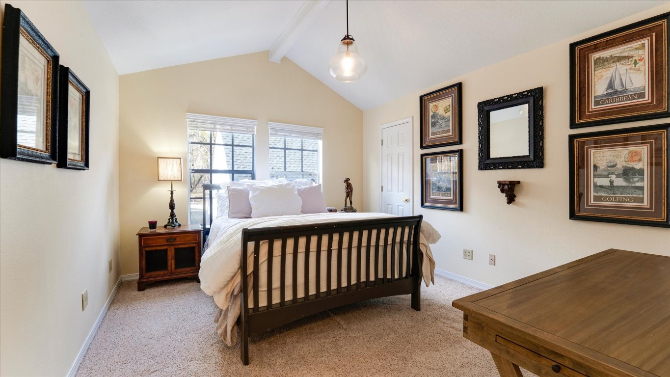 100 Lords Circle Coldspring, TX 77331 - Photo 35 of 50 a bed room with a bed and a window