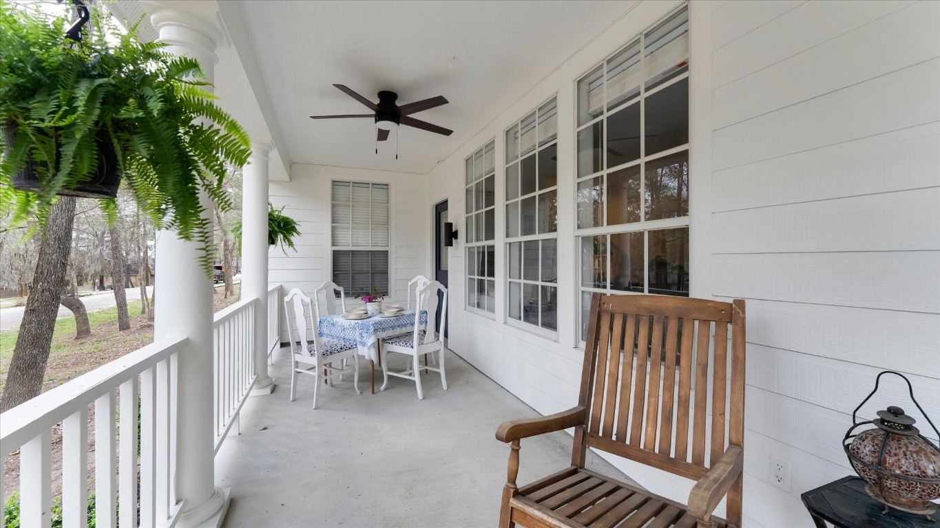 100 Lords Circle Coldspring, TX 77331 - Photo 7 of 50 a view of entryway and hall with wooden floor