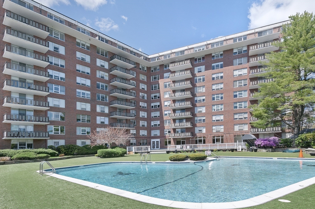 280 Boylston Street, Unit 415 Newton, MA 02467 - Photo 17 of 18 a building view with a outdoor space