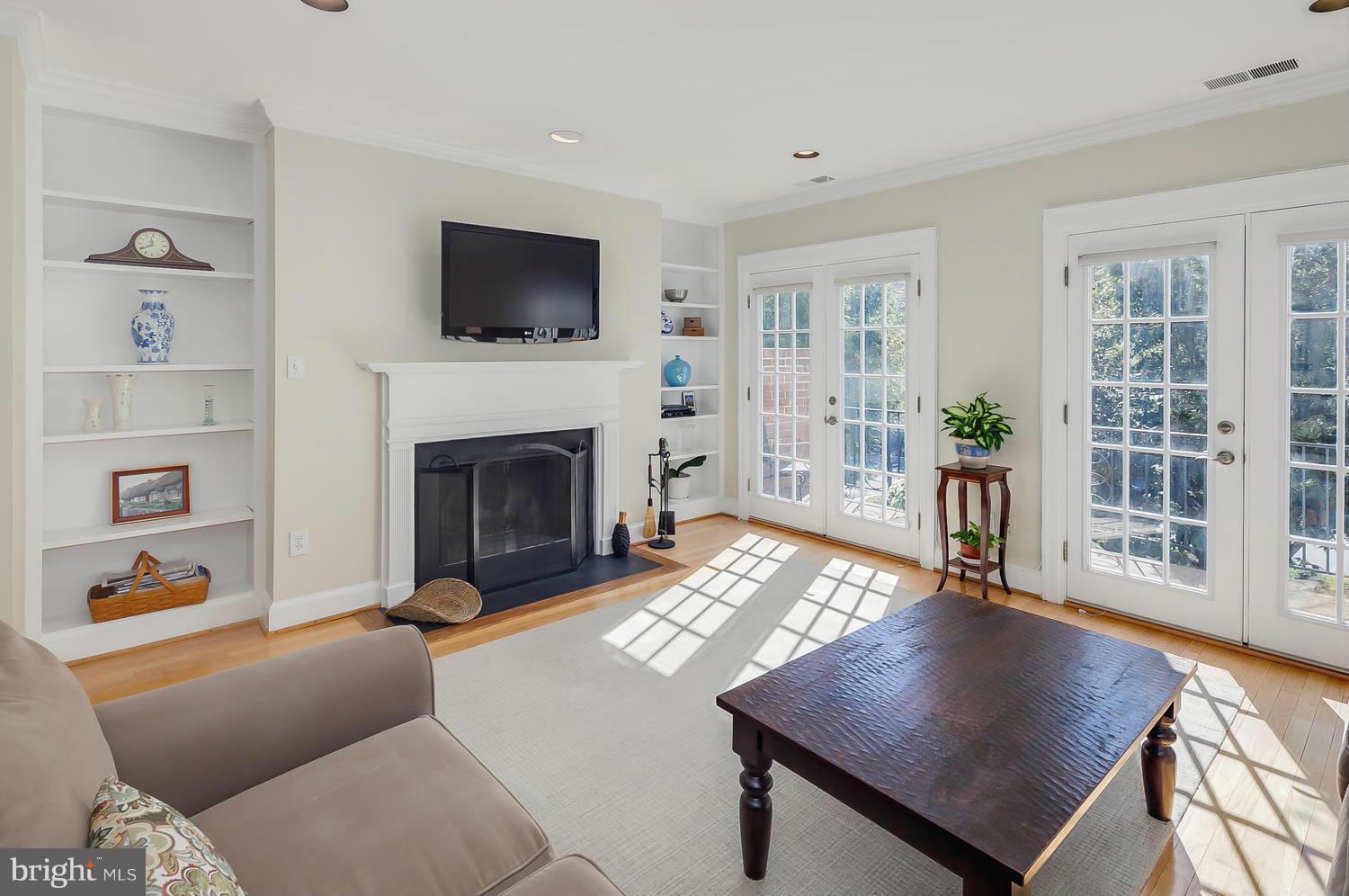 3281 Sutton Place Northwest, Unit B Washington, DC 20016 - Photo 5 of 29 Wood Burning Fireplace