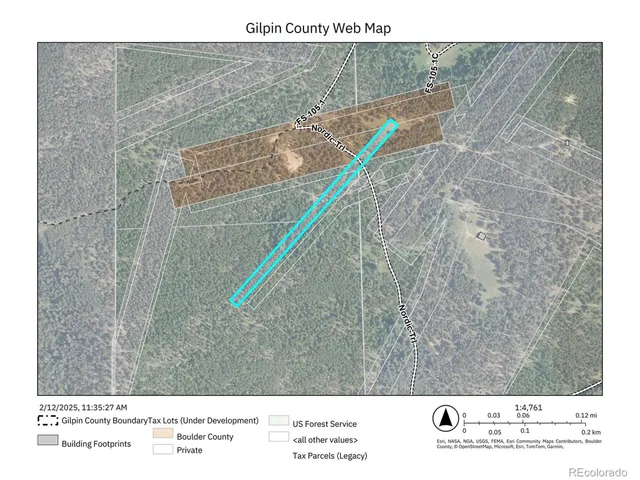 $215,000 | 105 Forest Service Camp Road, Rollinsville, CO 80474