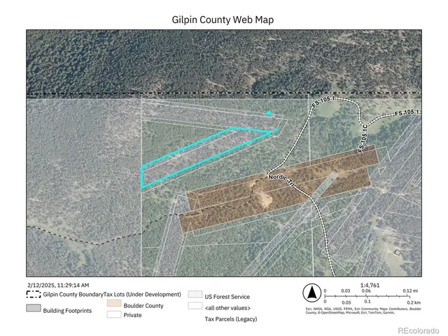 $215,000 | 105 Forest Service Camp Road, Rollinsville, CO 80474