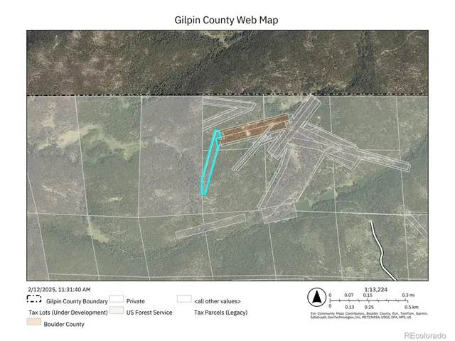 $215,000 | 105 Forest Service Camp Road, Rollinsville, CO 80474