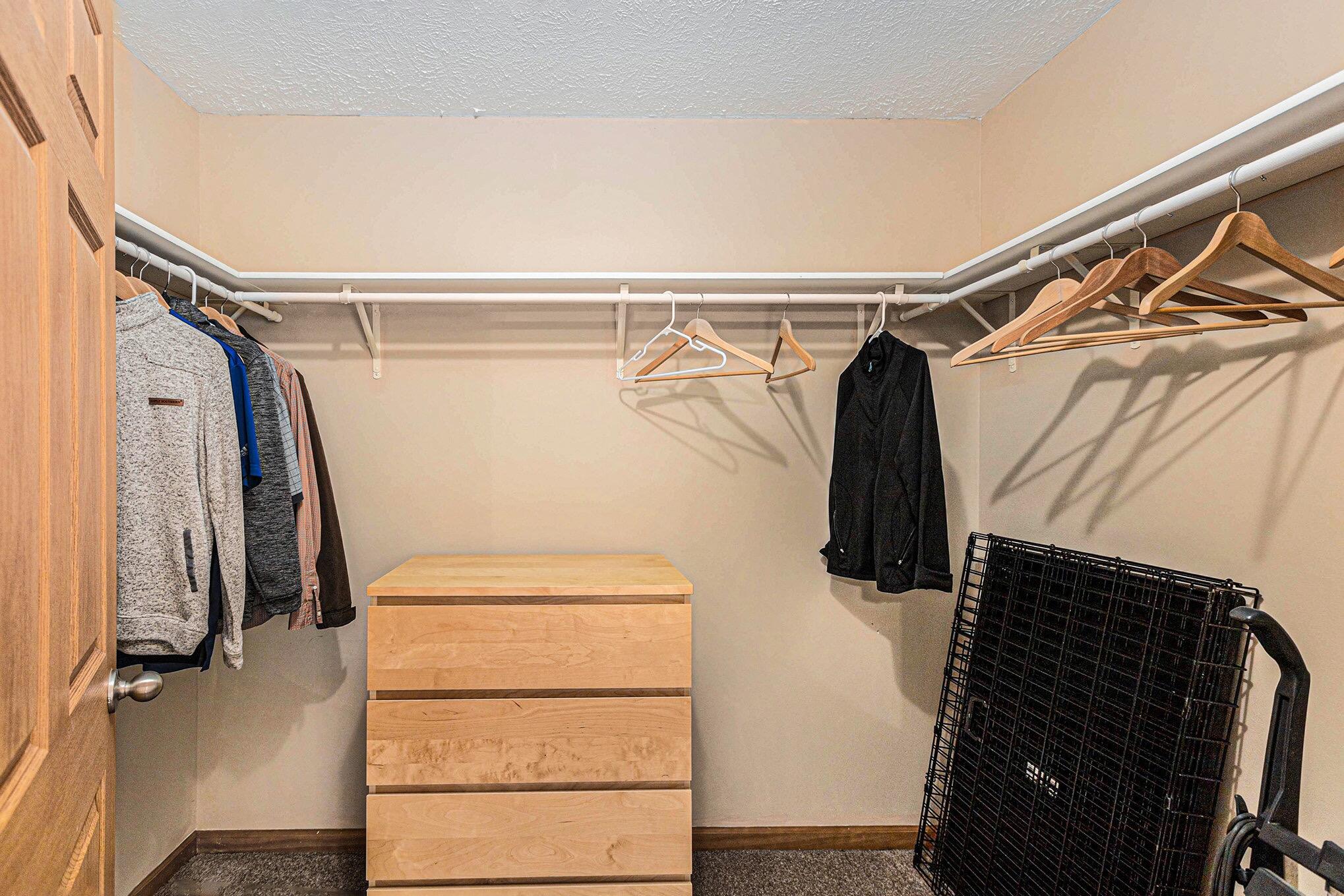 11738 Jewell Road Vanderbilt, MI 49795 - Photo 10 of 45 Primary Bdr Walk-In Closet, 8'7" x 5'7"