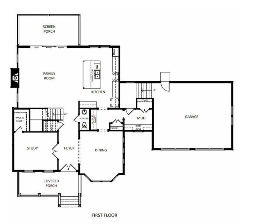 1546 Charming Nancy Road Charleston, SC 29412 - Photo 15 of 16 1st floor plan C