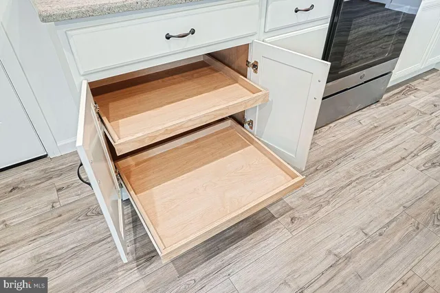 a view of a wooden floor