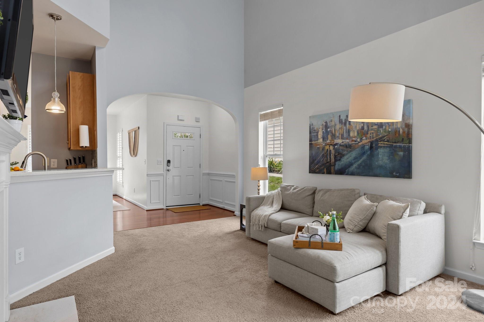 449 Silver Cypress Lane Fort Mill, SC 29708 - Photo 15 of 42 a living room with furniture and a large window
