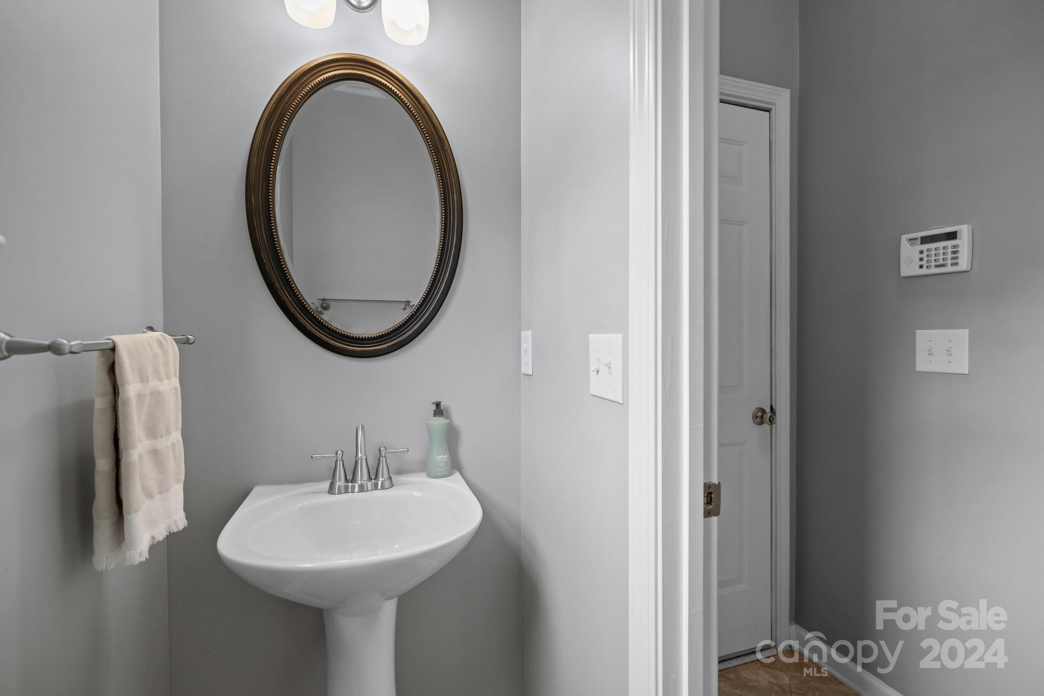 449 Silver Cypress Lane Fort Mill, SC 29708 - Photo 23 of 42 a bathroom with a sink and a mirror