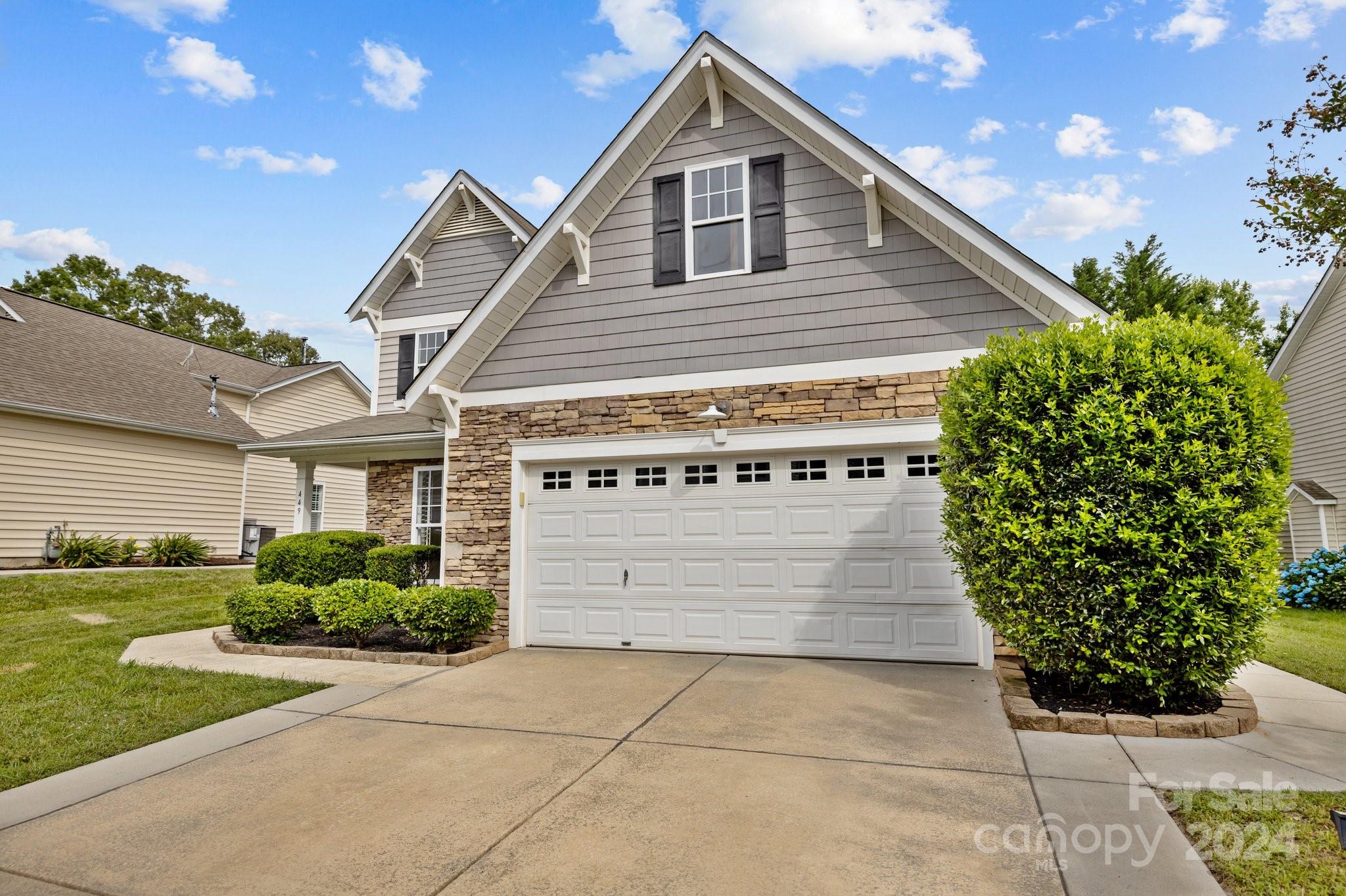449 Silver Cypress Lane Fort Mill, SC 29708 - Photo 39 of 42 a view of a house with a yard