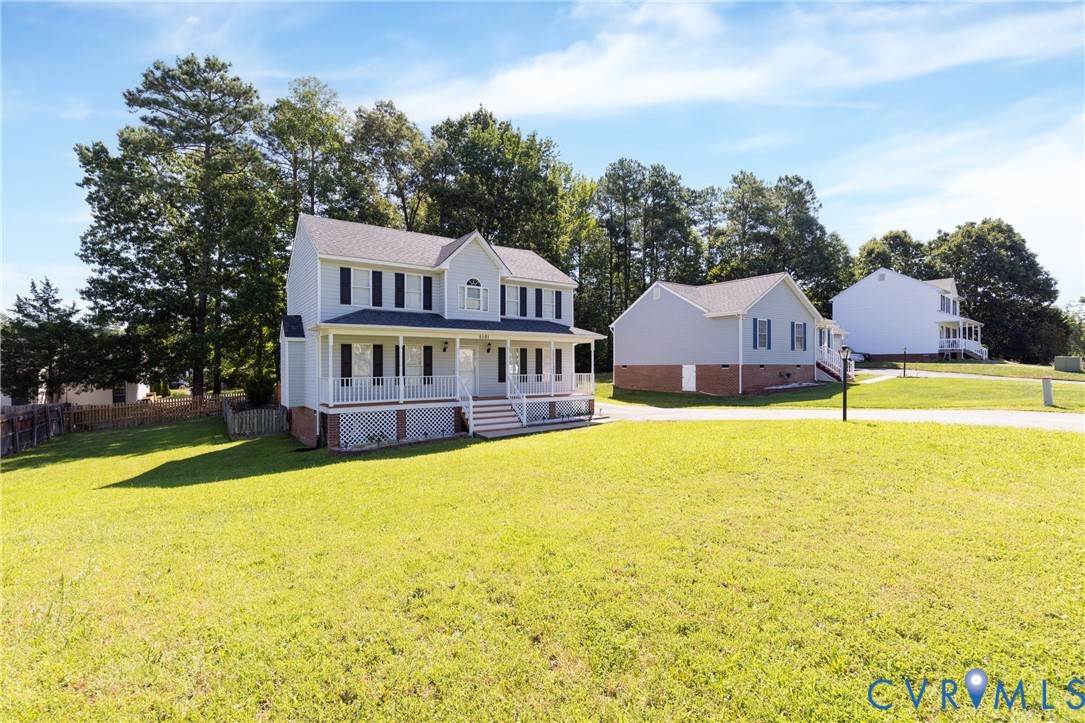 5101 Spring Bluff Road Midlothian, VA 23112 - Photo 4 of 47 Two-story residential structure featuring light bl
