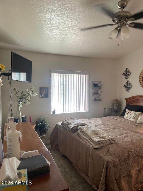 3700 South Tomahawk Road, Unit 59 Apache Junction, AZ 85119 - Photo 12 of 19 a bedroom with a bed and window