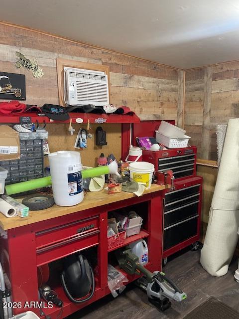 3700 South Tomahawk Road, Unit 59 Apache Junction, AZ 85119 - Photo 16 of 19 a room with furniture and a fireplace