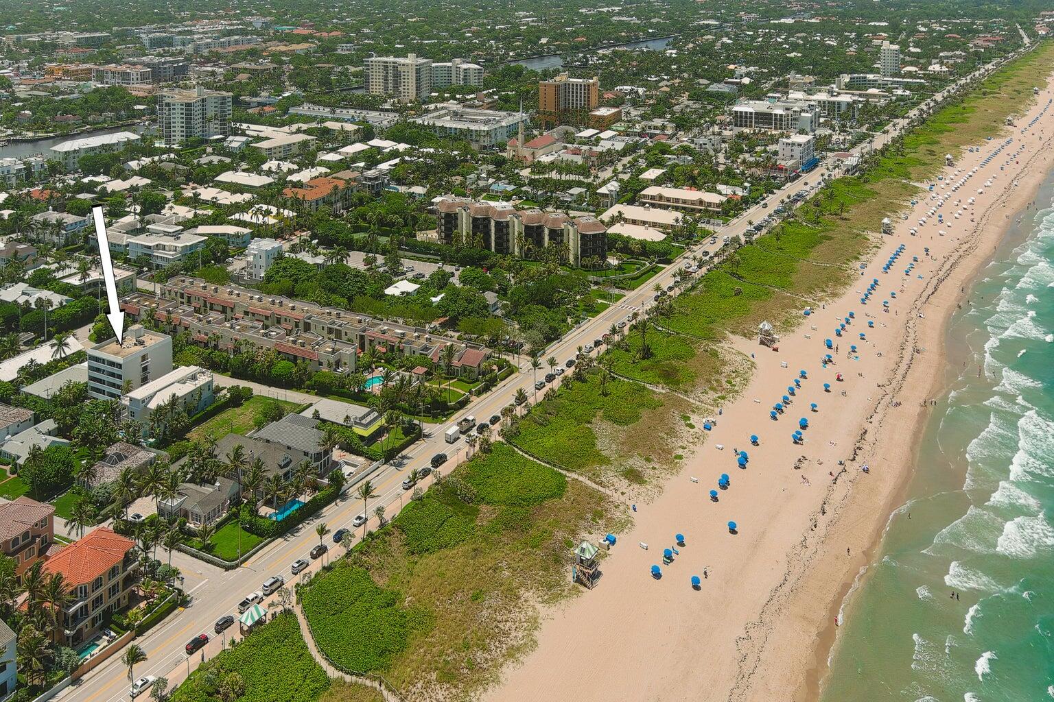 1112 Ocean Terrace, Unit 1B Delray Beach, FL 33483 - Photo 16 of 18 a view of lake